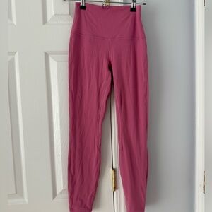 Lululemon Align Leggings New style Bright Pink Size 4